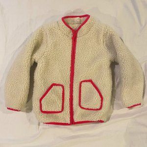 Zip-up Fleece Jacket Girls 5T Simply Joy by Carter's